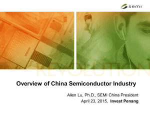 Lu - Overview of China Semiconductor Industry