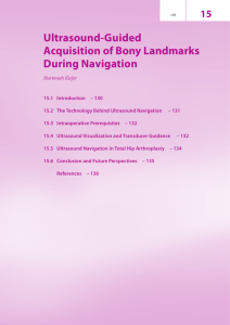 15 Ultrasound-Guided Acquisition of Bony Landmarks During