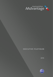 AAdvantage Executive Platinum Member Guide