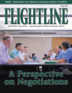 Flightline - Allied Pilots Association