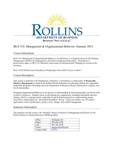 BUS310H1-201506 - Rollins Public Sharepoint