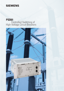 PSD01 Controlled Switching of High-Voltage Circuit