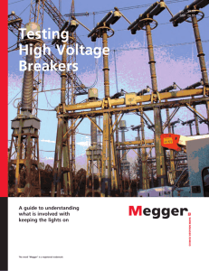 Testing High Voltage Breakers