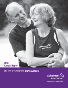 2013 - Alzheimer's Association