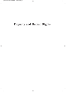 Property and Human Rights