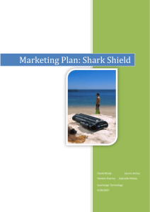 Marketing Plan: Shark Shield