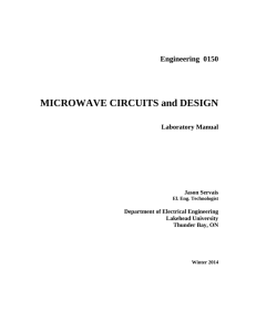 Lab Manual - Lakehead University