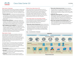 Cisco Data Center 3.0