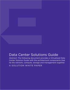 Data Center Solutions Guide