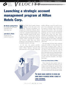 Hilton Hotels - Leadership Synergies, LLC