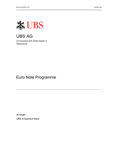 UBS AG - Deutsche Bank