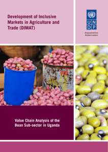 A Value Chain Analysis of the Dry Bean Sub-sector in Uganda