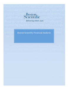 Boston Scientific Financial Analysis