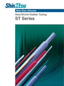 Heat-Shrink Rubber Tubing ST Series - Shin