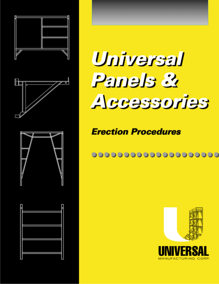 Frame Scaffold Erection Nu Way Concrete Forms, Inc.