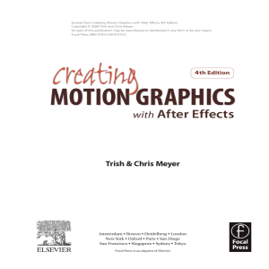 Creating Motion Graphics with After Effects - Ed4