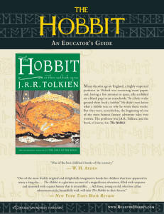 The Hobbit teacher's guide