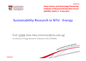 Energy Research Institute @ NTU
