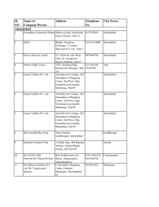 Gujarat Circle postal Data