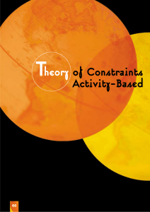 Theory of Constraints Activity-Based