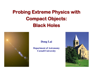 Part II - Cornell - Astronomy