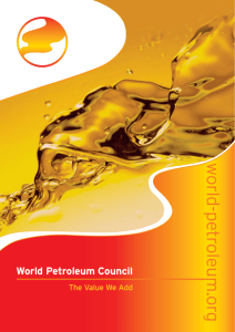 Full PDF file here - World Petroleum Council