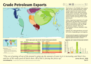 Crude Petroleum Exports