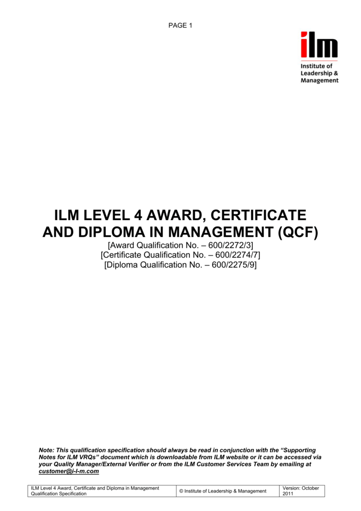 ilm-level-4-award-certificate-and-diploma-in-management