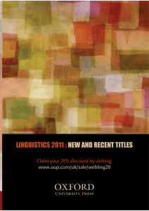 Linguistics Leaflet Covers.indd