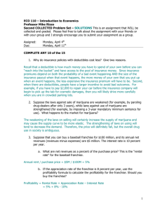 ECO 110 – Introduction to Economics