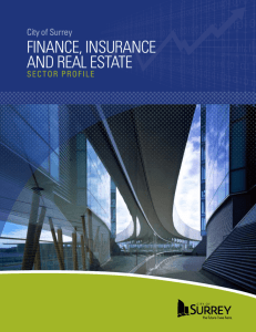 finance, insurance and real estate