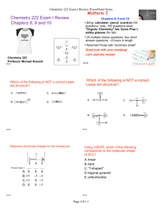 Exam I Review