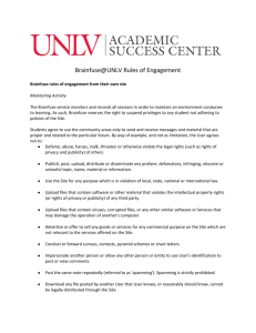 Brainfuse@UNLV Rules of Engagement
