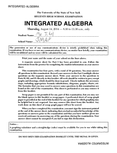 integrated algebra