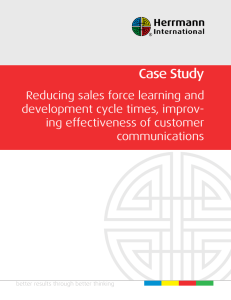 the case study: “ABC” Pharmaceutical Company