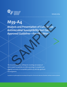 M39-A4: Analysis and Presentation of Cumulative