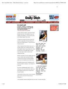 New York Daily News - Daily Dish & Gossip