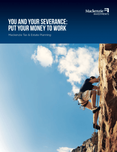 You and Your Severance – Investor Guide