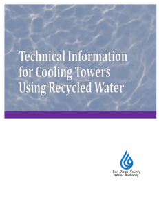 Technical Information for Cooling Towers Using Recycled Water