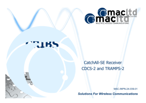 CatchAll-SE Receiver