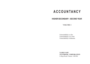 Accounts - Text Books