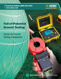 Fall-of-Potential Ground Testing