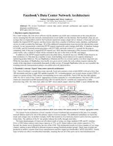 Facebook's Data Center Network Architecture