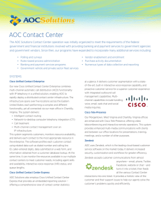 AOC Contact Center