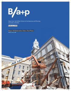 PDF version - The Buffalo School of Architecture and Planning