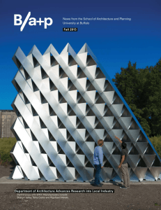 B/a+p Magazine - The Buffalo School of Architecture and Planning