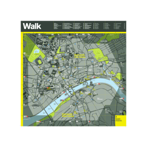 Walking map