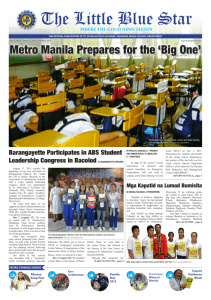 Metro Manila Prepares for the 'Big One'