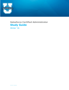 Study Guide - Certification