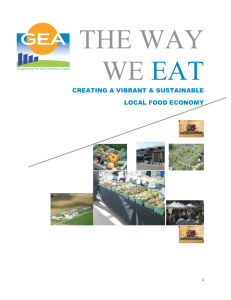 The Way We Eat - Greater Edmonton Alliance